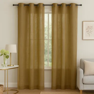 Produktbild von Leineneffekt Voilage Tonga 140x250cm -  MT