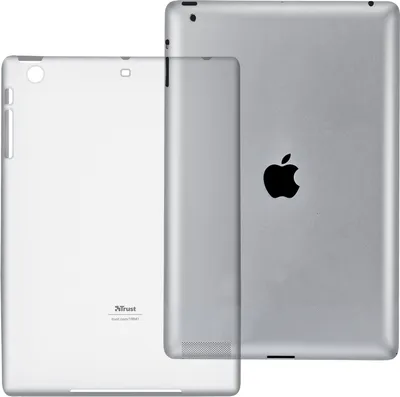 Produktbild von Trust Silicone Backcover, Transparent, Silikon, iPad Mini