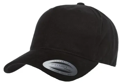 Image de Flexfit - Casquette de baseball profil moyen pour hommes/femmes unie TN1323 (taille unique) (noir)