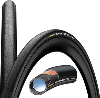 Produktbild von Continental Schlauchreifen Sprinter 29x0.85 22-559 schwarz faltbar