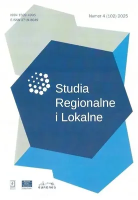 Produktbild von Studia Regionalne i Lokalne 4/2025 - praca zbiorowa