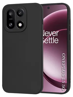 Produktbild von Techsuit – SoftFlex Silikonhülle für OnePlus 15 – schwarz
