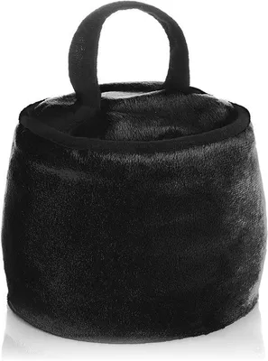 Productafbeelding van Famanu deurstopper, extra zwaar met handgreep - 1,8 kg - zwart
