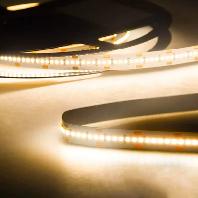 Produktbild von ISOLED LED CRI927 Linear10 Flexband Streifen, 24V, 10W, IP20, warmweiß, 20m Rolle, 240 LED/m