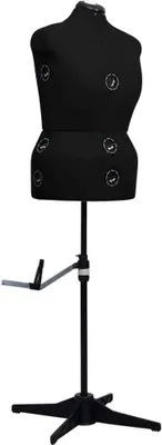 Produktbild von (Angebot 2026)Schneiderpuppe Verstellbar Weiblich Schwarz L Größe 44-50 GermanyMöbel 36616 - Herrendiener