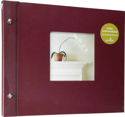Produktbild von Goldbuch Bella Vista bord. 30x25 Schraubalbum 40 schwarze Seiten