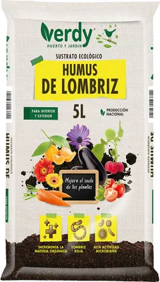 Image de Substrat Humus Verdy 5l Terreau Organique Universel - Verdy