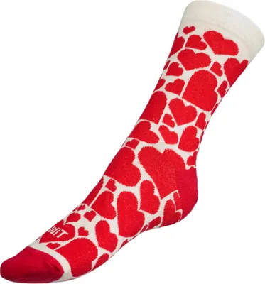 Produktbild von Socken Herz - 39-42 - Rot, Creme