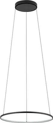 Zdjęcie produktu dla Lampa wisząca LED CIRCOLO LED czarna 18W Ciepła biel 560lm aluminium wym:140x45x45cm IP20 Nowodvorski Lighting
