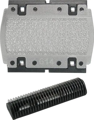 Produktbild von Hochwertiges Kombipack Scherfolie Klingenblock Messer Rasierklinge für Braun 350 355 370 375 5614 5615 P10 Pocket Twist Pocketgo Twist E-Razor ersetzt 614, 615