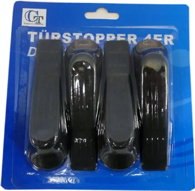 Produktbild von 4 Türstopper / Farbe: schwarz