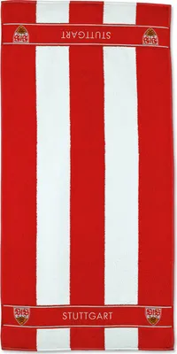 Produktbild von VfB Stuttgart Duschtuch Blockstreifen 70x140 cm aus Frottier