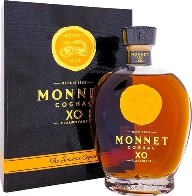 Produktbild von Monnet Cognac Flamboyant XO + Box 700ml 40% Vol.
