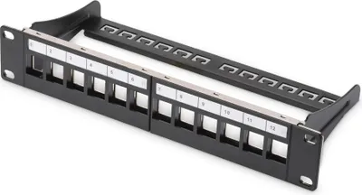 Produktbild von DIGITUS Modulares Patchpanel, 12-Port