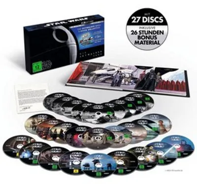 Produktbild von Star Wars 1-9 - Die Skywalker Saga 4K Uhd Edition
