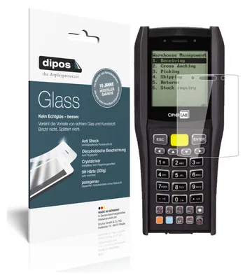 Produktbild von 2x Schutzfolie für Cipherlab 8470 - Anti-Shock 9H Folie Glass Kunststoffglas