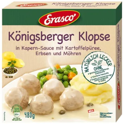 Produktbild von Erasco Menü Königisberger Klopse 480g