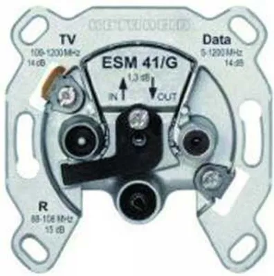Produktbild von KATH Modem-Durchschleifdose ESM 41/G 3fach selektiv 14dB/15dB