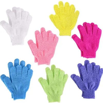 Produktbild von Peeling-Handschuhe, Set mit 7 Paar