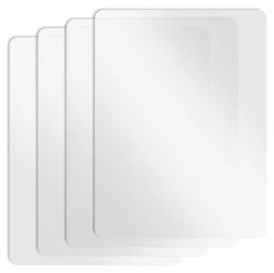 Productafbeelding van Set van 4 transparante, hittebestendige placemats