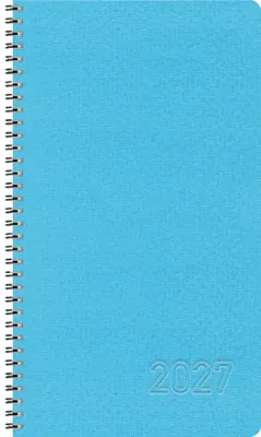 Produktbild von Taschenkalender Wochentimer Small Blau 2027
