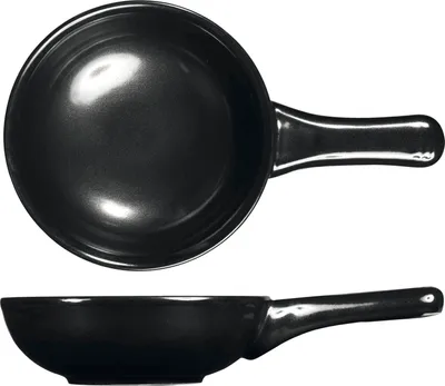 Produktbild von CHURCHILL Art de Cuisine Rustics Stielpfanne, ø: 245 mm, black