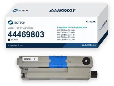 Produktbild von Toner kompatibel mit OKI 44469803 MC351 MC352DN MC361MFP MC362DN MC362W MC561