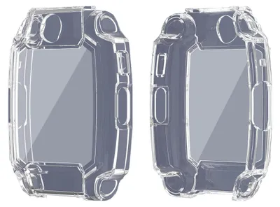 Obrázek produktu pro Pouzdro na chytré hodinky + ochranné sklo pro Imoo Watch Phone Z11, celoplošné, průhledné