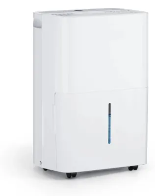 Image de Déshumidificateur - Déshumidificateur mobile - Pour des pièces jusqu'à 279 m² - 500 W - Prise UE 230 V - Réservoir d'eau de 4,1 à 6 L -numérique - Arrêt automatique - Blanc