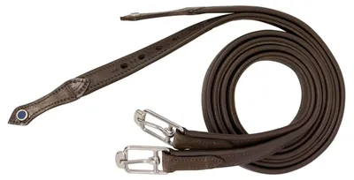 Produktbild von Stübben Steigbügelriemen De Luxe Ebony XL (160cm)