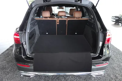Produktbild von Kofferraummatte mit Ladekantenschutz passend für Mercedes GLC / EQC