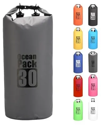 Produktbild von Wasserdichter Rucksack und Duffeltasche - 30 Liter, Grau