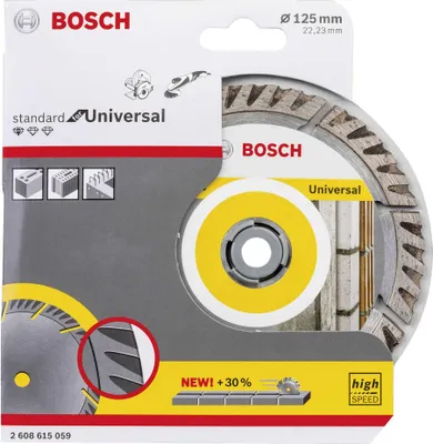 Immagine prodotto di Bosch Standard for Universal - Disco diamantato - per calcestruzzo, muratura - 125 mm