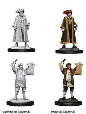Produktbild von WizKids Deep Cuts – Unbemalte Miniaturen – Bürgermeister & Stadtausrufer