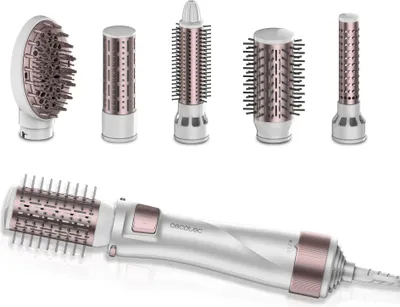 Produktbild von Cecotec Bamba CeramicCare 5v1 Pro Airbrush 5v1 1000 W keramický přístroj na vlasy zvlhčovač vlasů stylingový turbo výkon