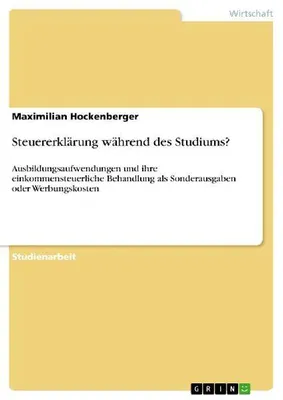 Produktbild von Steuererklärung während des Studiums?