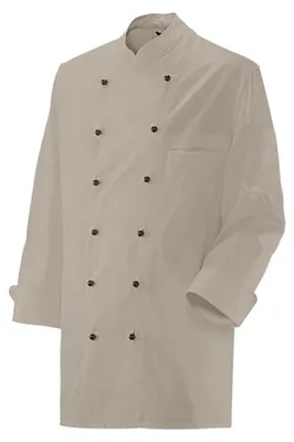 Produktbild von Kochjacke, sand, Größe 3XL : 3XL : sand : 65% Polyester 35% Baumwolle