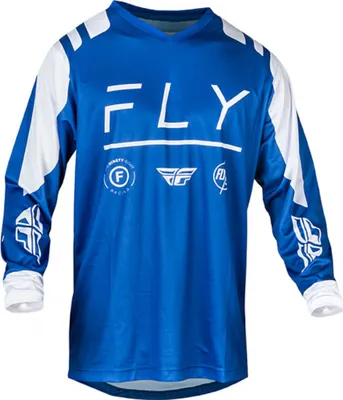 Obrázek produktu pro Fly Racing F-16 tričko s dlouhým rukávem modré M pánské modré M