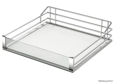 Produktbild von VS TAL Gate Artline Korb, Ablageelement, 4 Stk., für 450 mm Korpus, chrom/Glas