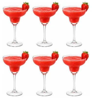 Produktbild von Vivalto Margarita Glaser Set - 6x - Glas - 320 ml - Cocktailglas - klassisches Modell