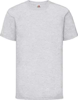 Immagine prodotto di T-shirt Fruit of the Loom da bambino, manica corta BC329 (12-13 anni (152)) (grigio screziato)
