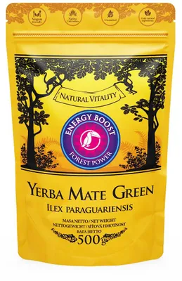 YERBA MATE ENERGY BOOST 500 g - YERBA MATE GREEN