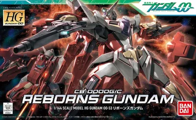 Produktbild von BANDAI BAN5057934 HG CB-0000G/C Reborns Gundam 14 cm