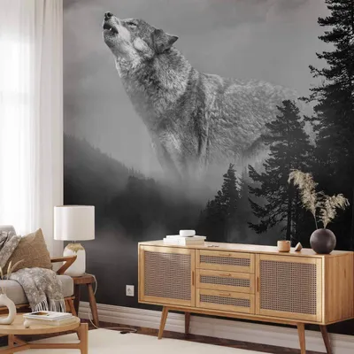 Produktbild von Selbstklebende Folie Fototapete - Forest Secrets 392x280 cm Tiere c-C-0475-a-a