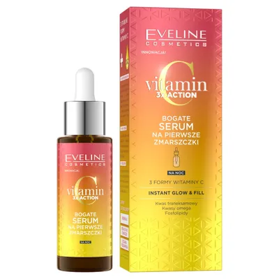 Obrázek produktu pro Eveline Cosmetics Vitamin C 3x Action – sérum, hydratace, regenerace