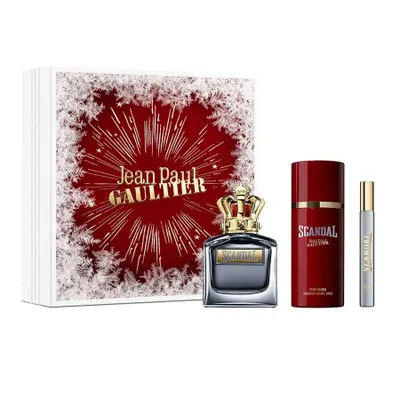 Image de Jean Paul Gaultier Scandal Pour Homme Eau de toilette 100ml + Déodorant 150ml + Eau de toilette 10ml