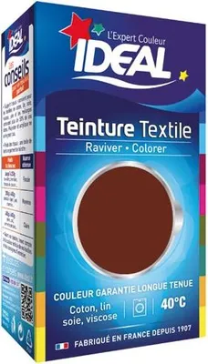 Imagen del producto de Tinta textil líquida para algodón – 40 ml – Chocolate 10 – Ideal