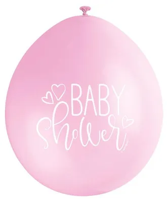 Produktbild von Baby Shower 10 rosa Luftballons