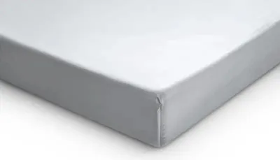Produktbild von Primaviera Deluxe Topper Satijn Spannbettuch Weiß 140 x 200 cm
