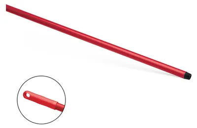 Produktbild von Nölle HACCP-Glasfaser-Stiel 1500x25x2 mm, Rot